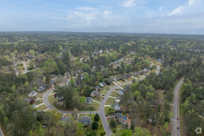 Martinez has many wooded lots and other greenspaces.