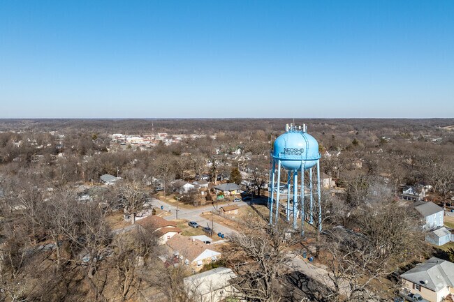 Neosho has a varied topography adding to it's natural beauty.