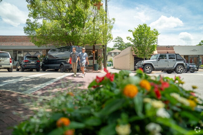 Take a walk with at friend in Crestline.