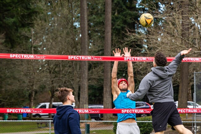 Lynndale Park near Talbot Park offers volleyball courts and walking trails.