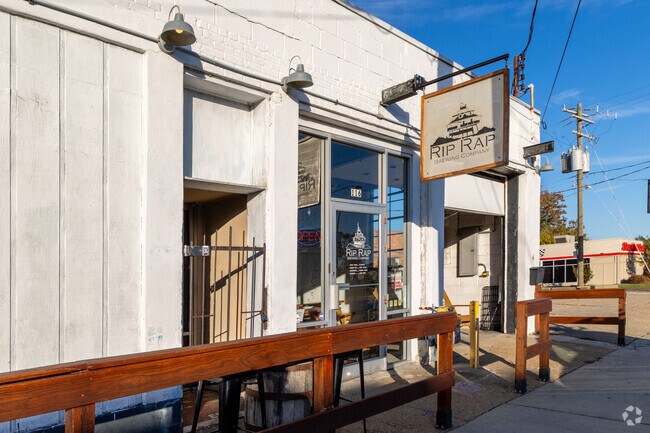 Rip Rap Brewing Co. is a friendly spot to enjoy a beer just west of Barraud Park.