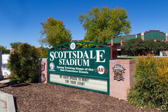 The San Francisco Giants call Old Town Scottsdale 