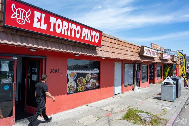 El Torito Pinto is a popular taqueria along Cutting Blvd. in Cortez-Stege.