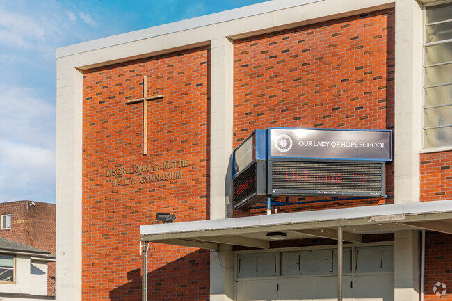Our Lady of Hope Catholic School is located within the Bayside neighborhood of Everett.