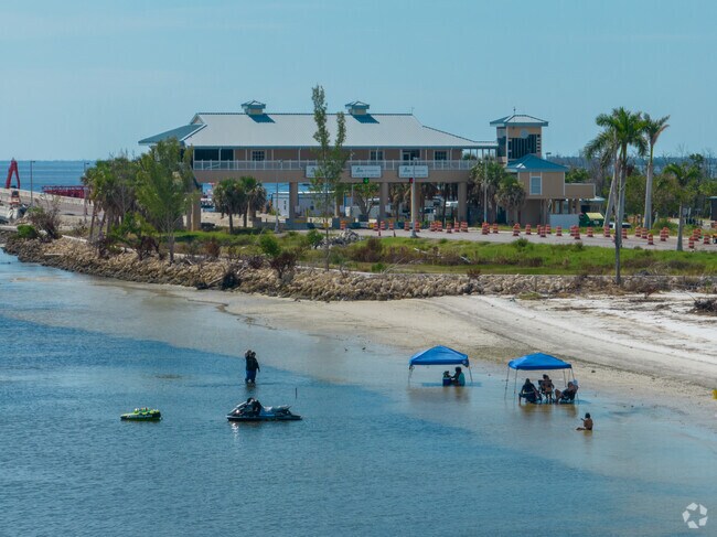 Punta Rassa beaches are making a come back to the pleasure of tourists and locals alike.