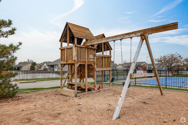 Kids can take advantage of the Park Meadows community playground.