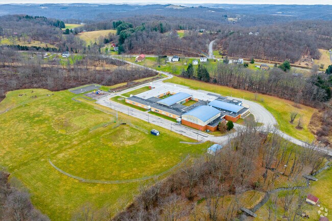 South Buffalo Elementary School has ample property for outdoor activities.