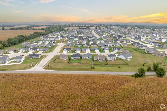 There are several new subdivisions surrounding Saint Paul.