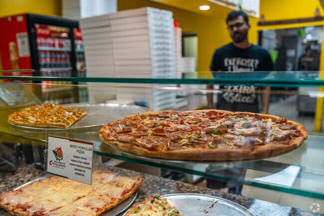 Residents can get their pizza at Jimmy Tomato's in Denville.