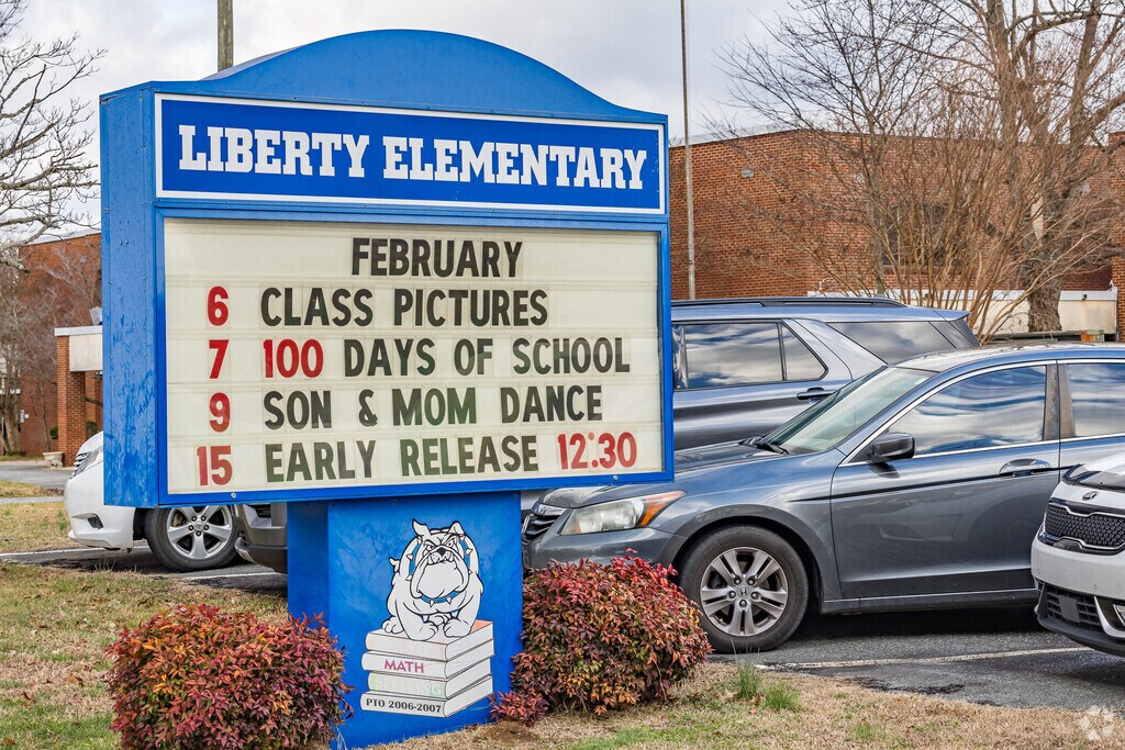 Liberty Elementary School serves Liberty and the nearby area.