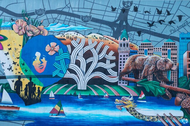 Broadway-Valdez residents enjoy the beautiful murals around town.