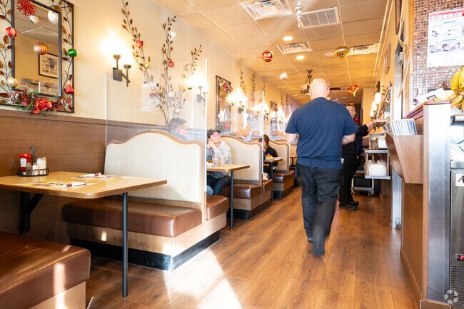Greek Island Diner in East Shoreham is a busy diner with a dedicated following.