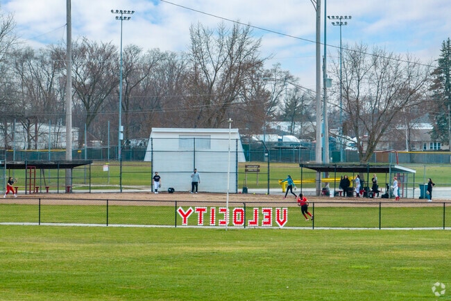 Enjoy a softball game at Veterans Memorial Park In Steger.