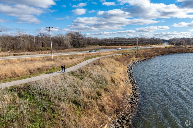 Onion Creek residents love an evening stroll around Ada Hayden's 137 acre lake.