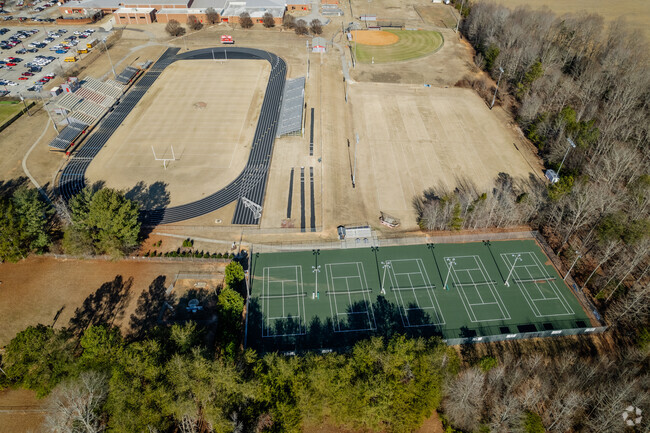 Sports' fields at Blue Ridge High School