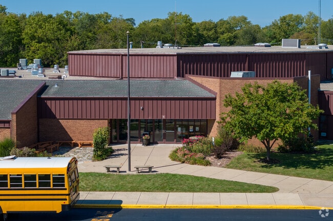 Three Rivers School in the South DuPage River neighborhood.