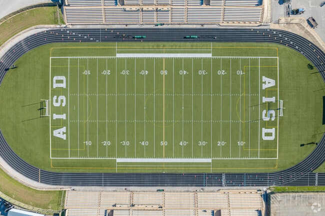 Reagan High School thrives as a vibrant community, nurturing young minds.