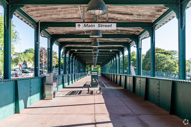 Rail services are available via Amtrak and MTA for public transportation in Poughkeepsie.