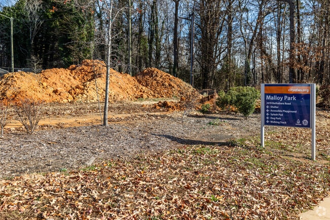 Malloy Park is currently under renovation.
