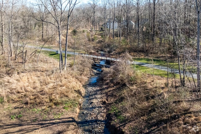 You'll find rocky streams and creeks along the Little Creek Greenway in Starmount.