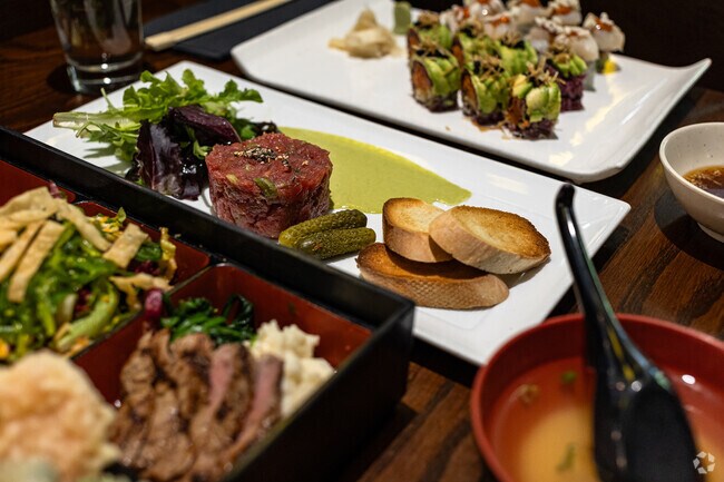 Raku, a Pan Asian restaurant in Cathedral Heights is the place for sushi.