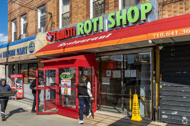 Trinciti Roti Shop of South Ozone Park has an extensive menu of Trinidadian specialties.