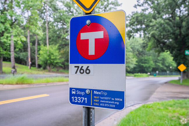 The Metro Transit bus system connects Riverview residents to Minneapolis and amenities.