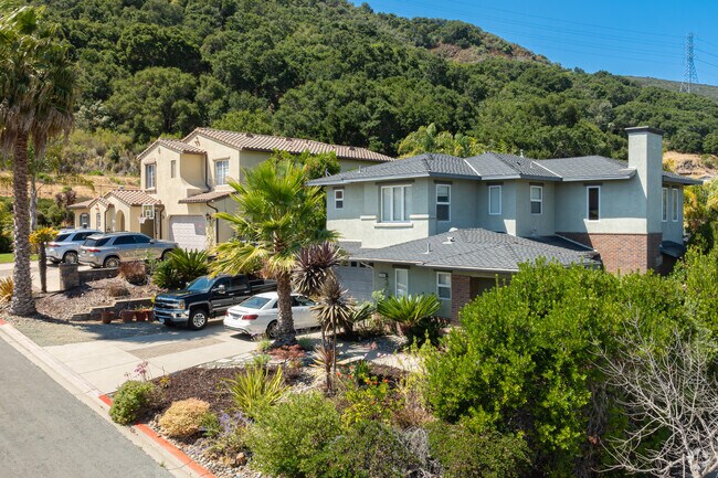 Many of the large homes in Prefumo have a Mediterranean inspired architectural design.