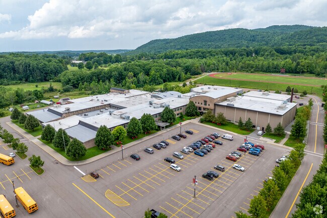 Champlain Valley Union High School near Williston serves grades nine through twelve.