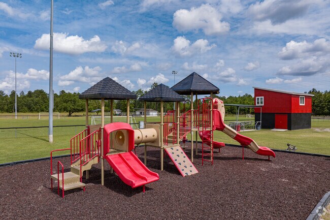 Kids can enjoy the playgrounds at Taylor Park located in Bloomingdale.