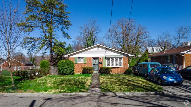 Smaller homes like this can be found in the Dupont Park neighborhood.