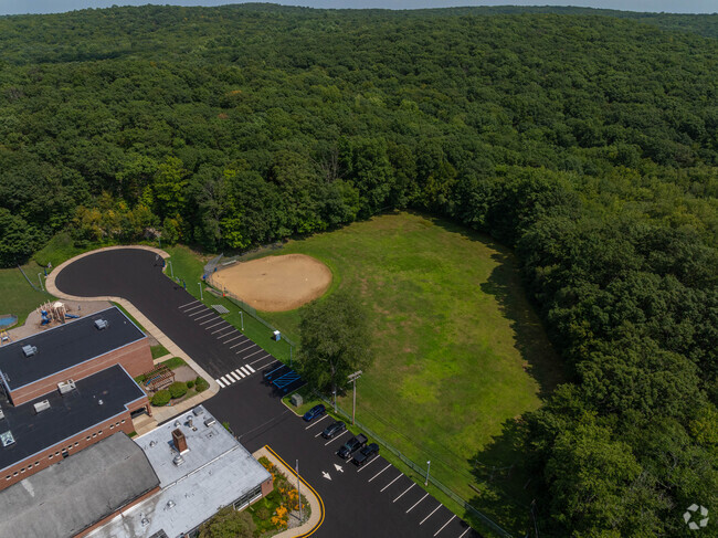 Arthur Stanlick Elementary School has a variety of sports fields for students.