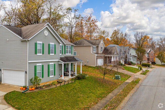 New traditional homes in Devon are being constructed in subdivisions in the neighborhood.
