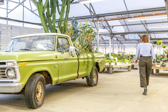 Find lush greenery and vibrant blooms at Mulhall's just to east of Eagle Run.