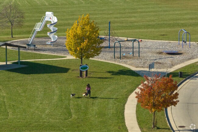 Horizon Park in Kenosha includes a playground and gazebo.