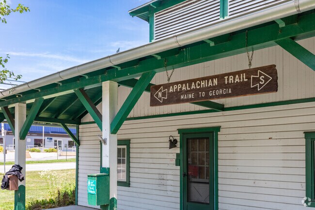 Boiling Springs is along the Appalachian Trail and a popular spot for hikers to stop and rest.