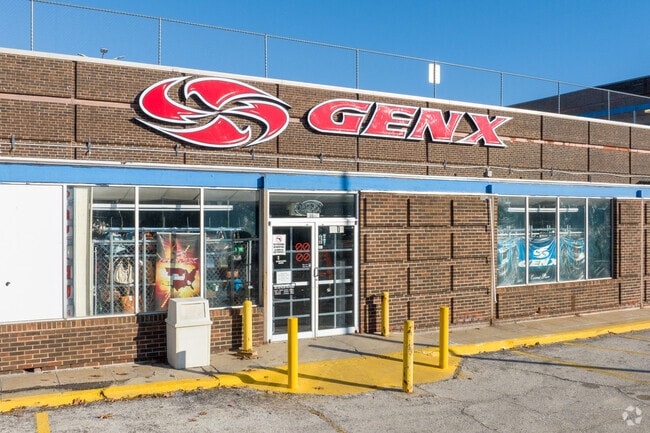 Gen X is a clothing store located at the New Landing Mall, just outside of Citadel Center.
