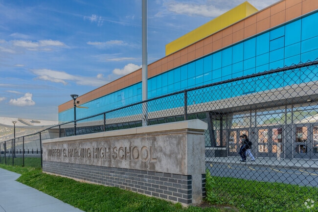 Students from East Side Bridgeport continue their education at Warren Harding High School.
