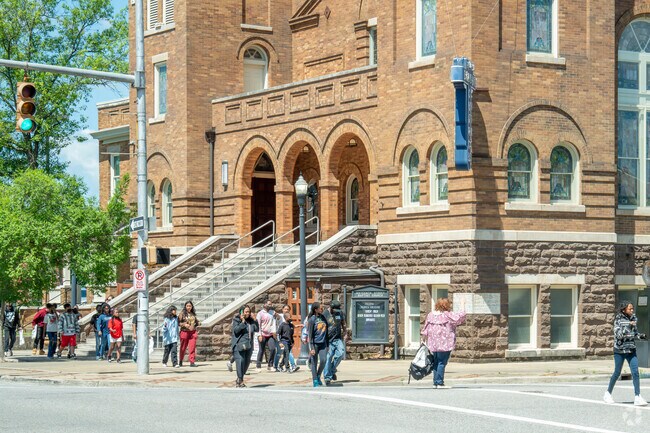 Tour the 16th Street Baptist Church near East Thomas.