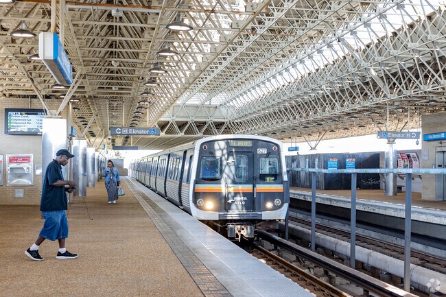 Custer-McDonough-Guice residents can easily catch the MARTA train at King Memorial Station, providing a convenient way to travel around Atlanta.