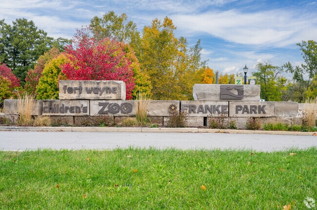 The Ft. Wayne Children's Zoo is a huge draw for parents and kids alike in Irvington Park.