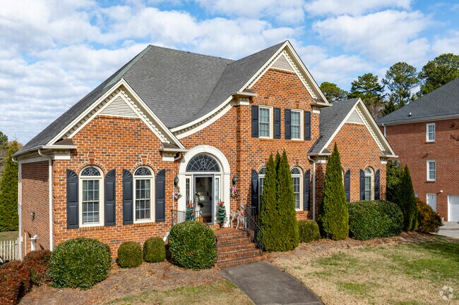 Beautiful large brick homes are available in parts of the Stonebridge-Rollinghills area.