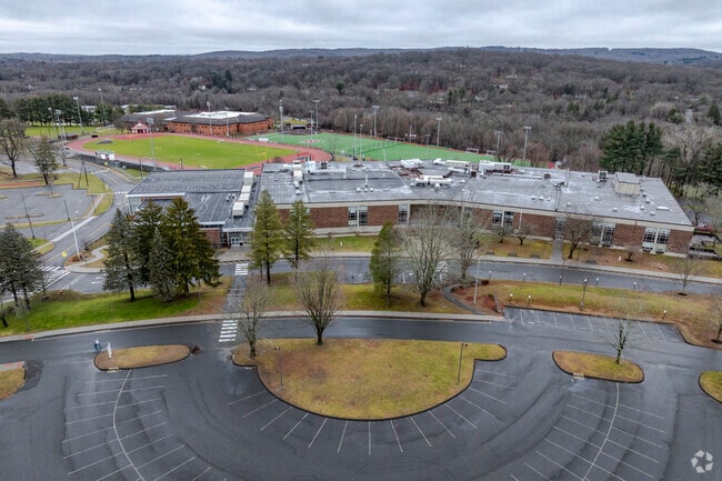 Bethel High School at 300 Whittlesey Drive in Bethel, CT.