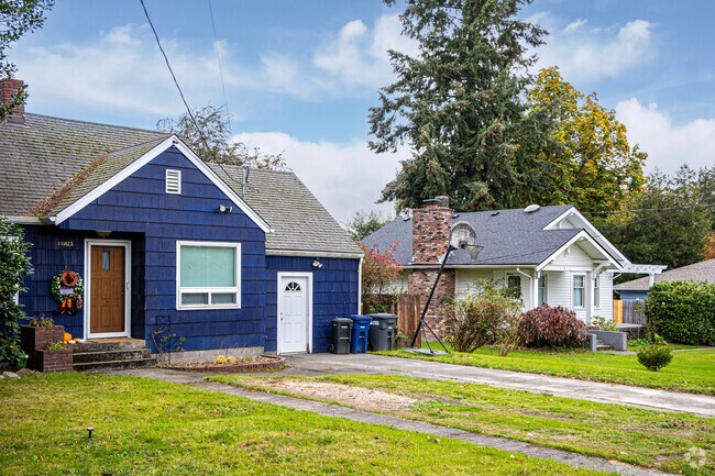 Beautiful styles of homes are evident all over the Beverly Park neighborhood.