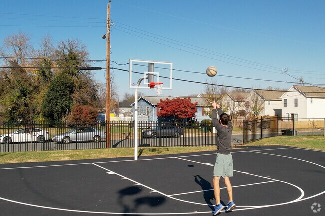 Shoot some hoops at W. L. Playground in Mayfield.