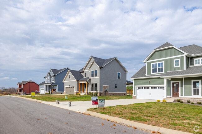 New Craftsman-style homes are sprouting up all over Greenbrier.