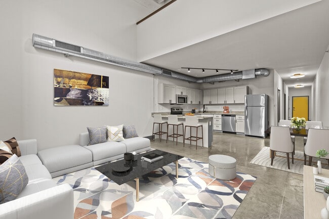 2 Bed, 2 Bath Floor Plan (2 Floors)