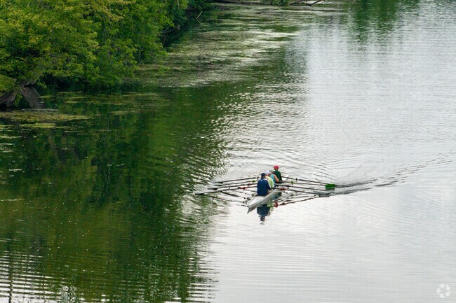 Residents of Geddes enjoy many types of water activities on the lake and nearby river.