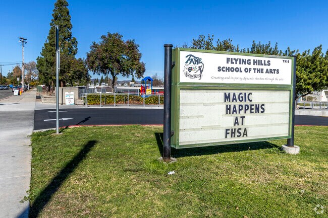 The Flying Hills Elementary School in El Cajon.