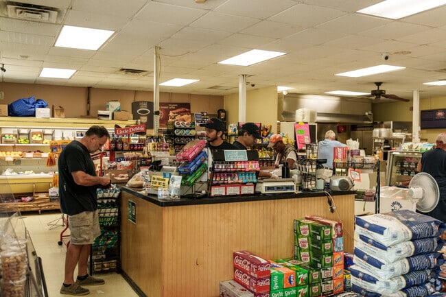 Woodbine Meat Market is open seven days a week, Monday through Thursday, 6 a.m. to 6 p.m., Friday and Saturday, 6 a.m. to 7 p.m., and Sunday, 6 a.m. to 4 p.m.